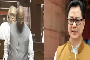 राणा सांगा पर राज्यसभा में संग्राम: खरगे ने सुमन को लेकर खेला दलित कार्ड तो भड़के रिजिजू, कहा- यह जाति या धर्म का मुद्दा नहीं