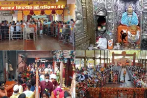 Chaitra Navratri 2025: चैत्र नवरात्रि के पहले दिन मंदिरों में लगा भक्तों का तांता, देखें- मनमोहक तस्वीरें