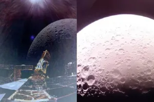 US Blue Ghost Mission : चंद्रमा पर उतरा अमेरिका का 'ब्लू घोस्ट', भेजीं अद्भुत तस्वीरें 