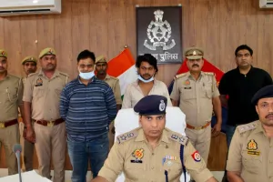 इटावा में पुलिस मुठभेड़ में एक बदमाश के लगी गोली...गिरफ्तार; साथी मौके से फरार, लूट का सामान बरामद