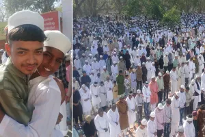 कासगंज में ईद की नमाज शांति के साथ अदा, अमन चैन की हुई दुआ 