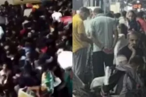 नई दिल्ली रेलवे स्टेशन पर कई ट्रेनें लेट, जमा हुई भीड़, पुलिस ने कहा- भगदड़ जैसे बने हालात, रेलवे ने किया इनकार