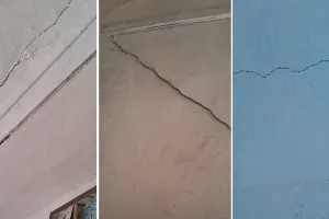 Barabanki News : स्पीड ब्रेकरों से हाईवे किनारे घरों में पड़ रही दरारें, शिकायत के बाद भी नहीं हो रहा समस्या का समाधान