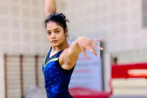 जिम्नास्टिक प्रणति नायक का एफआईजी विश्व कप में शानदार प्रदर्शन, वॉल्ट फाइनल के लिए किया क्वालीफाई 