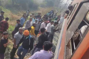 Jaunpur News : मरूधर एक्सप्रेस के ब्रेक से निकली चिंगारी,अफरातफरी