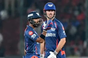 IPL 2025 : निकोलस पूरन के साथ बल्लेबाजी करने में आनंद आता है, SRH पर जीत के बाद बोले मिशेल मार्श  