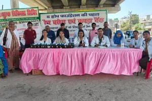 Lucknow News : नि:शुल्क स्वास्थ्य शिविर के साथ रैन बसेरे का समापन : 60 दिनों तक लगा था अस्थायी रैन बसेरा