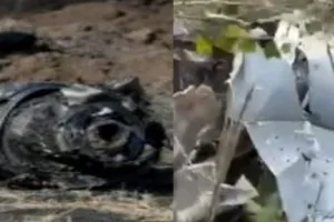 हरियाणा में सेना का लड़ाकू विमान जगुआर क्रैश, वायुसेना ने दिये जांच के आदेश