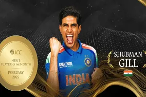 फरवरी महीने के लिए सर्वश्रेष्ठ पुरुष खिलाड़ी चुने गए शुभमन गिल, इन खिलाड़ियों को पछाड़ा 