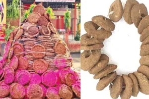कासगंज: होली पर गोबर की गुलरियों का विशेष महत्व, होलिका पर चढ़ाया जाता है हार