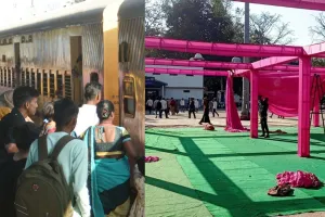 पीलीभीत: पूर्णागिरि मेले में श्रद्धालुओं की बढ़ती भीड़, रेलवे प्रशासन ने किए खास इंतजाम