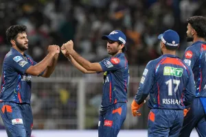 IPL 2025: आखिरी ओवर के रोमांच में हारा KKR, लखनऊ ने 4 रनों से हराया