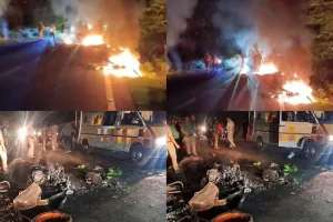 3 बाइकों में लगी आग, 2 युवक जिंदा जले     