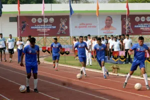 बास्केटबाल में शानदार प्रदर्शन कर यूपी टीम ने जीत से किया आगाज, प्रथम ऑल इंडिया पुलिस हैंडबाल क्लस्टर का आयोजन