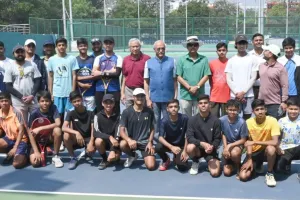 टेनिस टूर्नामेंट: रोहिन राज, अनुज कुमार और अग्रिम साहू ने प्री क्वार्टर फाइनल में बनाई जगह