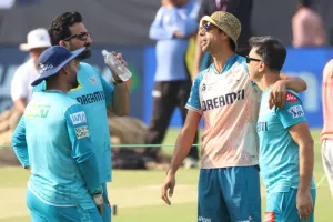 IPL 2025: आमने सामने होंगी लखनऊ सुपर जायंट्स और गुजरात टाइटंस, स्टेडियम में जलवा बिखेरते नजर आए खिलाड़ी