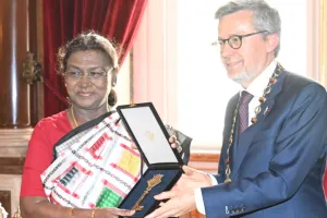  पुर्तगाल की धरती पर भारत का बजा डंका, ‘सिटी की ऑफ ऑनर’ से सम्मानित हुई राष्ट्रपति द्रौपदी मुर्मू