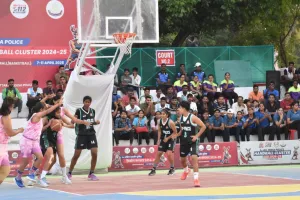 उत्तर प्रदेश खिलाड़ियों ने शानदार प्रदर्शन कर फाइनल मे बनाई जगह, अखिल भारतीय पुलिस हैंडबाल और बास्केटबॉल क्लस्टर