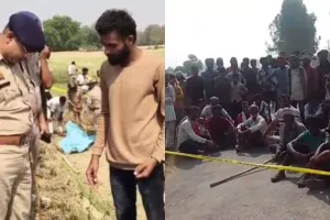 UP: भाकियू नेता की हत्या के विरोध में छावनी में तब्दील हुआ गांव, परिजनों ने की एनकाउंटर की मांग