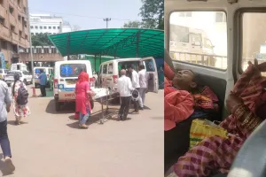 KGMU: चिलचिलाती धूप में खड़ी हो रहीं एंबुलेंस, तड़प रहे मरीज, प्रशासन अपनी धुन में मग्न