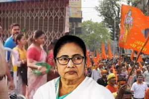 कड़ी सुरक्षा के बीच कोलकाता में निकली रामनवमी की रैली, ममता ने रामनवमी की दीं शुभकामनाएं, लोगों से शांति बनाए रखने की अपील की 
