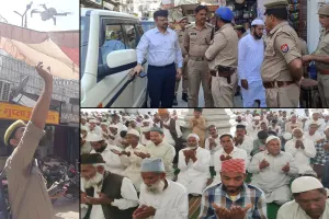 रामपुर : जुमे की नमाज की ड्रोन से हुई निगरानी, छावनी बना जिला