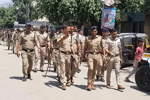 होमवर्क के साथ उतरी खाकी, चप्पे-चप्पे पर नजर, आसमान से निगरानी        