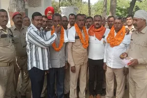 बहराइच: सेवानिवृत्त होमगार्ड जवानों को दी गई विदाई, संघ के जिलाध्यक्ष ने कहा- शत प्रतिशत ड्यूटी का शासनादेश जारी करे सरकार