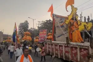 महावीर जयंती आज: अमेठी में निकली गई विशाल शोभायात्रा, जैन समाज के साथ-साथ सर्व समाज के लोग हुए शामिल