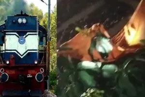 साजिश या शरारत: पटरी पर लकड़ियां रख गरीब रथ पलटाने की साजिश, लोको पायलट की सूझबूझ से टला बड़ा हादसा