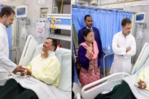 श्रीनगर पहुंचे राहुल गांधी: पहलगाम आतंकी हमले के पीड़ितों से की मुलाकात, कहा- आतंक के खिलाफ हम सभी एकजुट