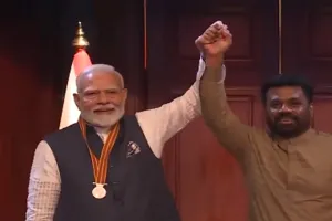 श्रीलंका के राष्ट्रपति ने प्रधानमंत्री मोदी को मित्र विभूषण पुरस्कार से किया सम्मानित, पीएम ने कहा- यह सभी भारतीयों का सम्मान