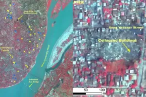 Earthquake: ISRO ने जारी के म्यांमार में भूकंप से हुए नुकसान की तस्वीरे 
