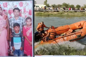 बाराबंकी: बाइक समेत नहर में समाया पूरा परिवार...महिला का मिला शव, पिता और दो बच्चे अभी भी लापता 