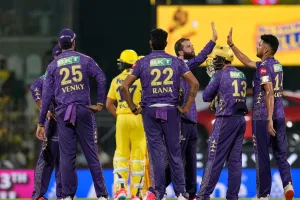 IPL 2025: CSK की लगातार पांचवीं हार, KKR ने 8 विकेट से दी मात