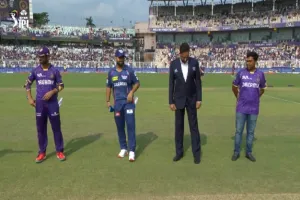 IPL 2025 : कोलकाता ने टॉस जीतकर चुनी गेंदबाजी, LSG पहले करेगी बल्लेबाजी...देखें दोनों टीमों की प्लेइंग-11