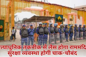 Ram Mandir Suraksha : अत्याधुनिक तकनीक से लैस होगा राममंदिर, सुरक्षा व्यवस्था होगी चाक-चौबंद 