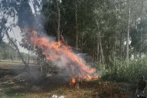 बाराबंकी : एक साथ उठीं तीन अर्थी, नम आंखों ने दी अंतिम विदाई