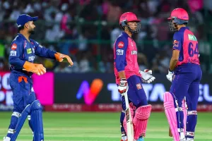 RR vs LSG IPL 2025 : लखनऊ ने  राजस्थान रॉयल्स को दो रन से हराया, आखिरी ओवर ने बदल दिया खेल