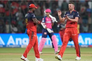 IPL 2025 RCB vs RR :  रॉयल चैलेंजर्स बेंगलुरु ने राजस्थान को 11 रन से हराया, विराट की दमदार बल्लेबाजी आई काम