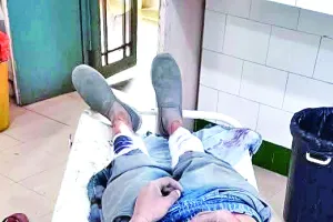 यू-ट्यूबर बिरजू मयाल को लोहे की रॉड से पीटा