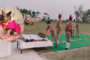 कासगंज: नहीं रहा पुलिस का जांबाज डॉग जॉनी...12 साल तक किए बड़े खुलासे