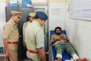 Operation Langda :  डीसीएम चालक को गोली मारने वाला 25 हजार का इनामी बदमाश पुलिस मुठभेड़ में घायल 