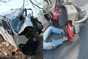 Barabanki News : सड़क हादसों में वृद्धा और सेवानिवृत्त सैन्यकर्मी की मौत, तीन की हालत गंभीर, जिला अस्पताल में भर्ती