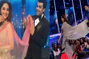 स्टेज पर सिर्फ मनीष पॉल को है माधुरी दीक्षित का पल्लू थामने का अधिकार! जानिए दिल को छू लेने वाली कहानी