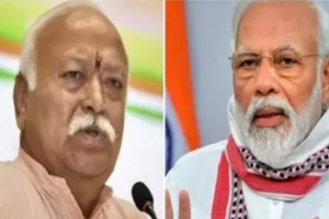 हाईलेवल मीटिंग के बाद PM मोदी से RSS चीफ मोहन भागवत ने की मुलाकात