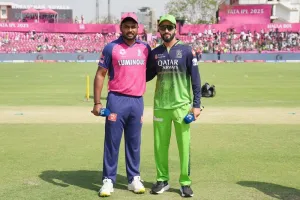 IPL 2025: यशस्वी जायसवाल की शानदार पारी, राजस्थान रॉयल्स ने आरसीबी को दिया 174 रन का लक्ष्य 