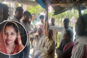 कासगंज: पंचायत के बाद मायके से लाए थे...अब विवाहिता को फांसी पर लटकाकर मारने का आरोप