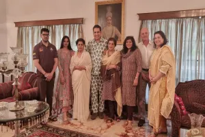 विश्व धरोहर दिवस पर रामपुर पहुंचे साइमन और सुश क्लेज, नूरमहल में किया गया स्वागत