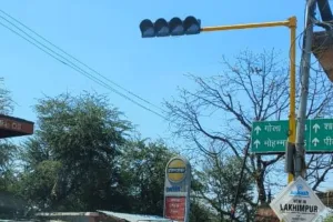 लखीमपुर खीरी: ट्रैफिक लाइट सिग्नल से होगा जाम पर काबू, जल्द ही यातायात में सुधार की उम्मीद